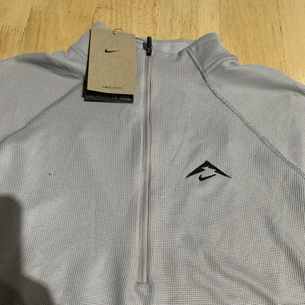 Nike Trail Men's Dri-FIT 1/2-Zip Mid Layer Top FV9994 M Running NWT Wool Blend